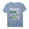 Eisenbahn Dampflok Lokomotiven Züge Modellbahn T-Shirt – Lustige Geschenkidee für Eisenbahner, Lockführer & Modellbauer zu Geburtstag, Vatertag & Weihnachten