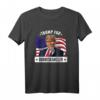 Trump for Kanzler T-Shirt mit USA Flagge – Patriotisches Design für Trump Wähler, Fans & Unterstützer bei den US Wahlen 2024