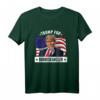 Trump for Kanzler T-Shirt mit USA Flagge – Patriotisches Design für Trump Wähler, Fans & Unterstützer bei den US Wahlen 2024