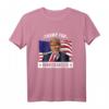 Trump for Kanzler T-Shirt mit USA Flagge – Patriotisches Design für Trump Wähler, Fans & Unterstützer bei den US Wahlen 2024