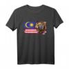 Malaysia Flagge T-Shirt für Damen und Herren - Proud Malaysia, Vintage & Lustiges Malaysia Shirt für Unabhängigkeitstag & Nationalfeiertag
