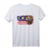 Malaysia Flagge T-Shirt für Damen und Herren - Proud Malaysia, Vintage & Lustiges Malaysia Shirt für Unabhängigkeitstag & Nationalfeiertag