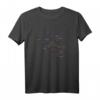 Deutschland Reihe Saarland Karte T-Shirt – Perfektes Geschenk für Saarland-Liebhaber, Städtereisen & Urlaubserinnerungen