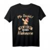 Lustiges Landwirt Hühner T-Shirt - Mir Reichts Ich Geh Zu Meinen Hühnern, perfekte Geschenkidee für Bauern, Bäuerinnen und Hühnerliebhaber