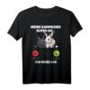 Meine Kaninchen rufen an T-Shirt – Lustiges Tiermotiv für Kaninchenliebhaber & Tierfreunde, perfekt als Geschenk zum Muttertag & Vatertag
