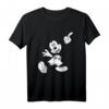 Mickey Mouse Hey You Silhouette T-Shirt – Lizenzprodukt zum HapPanda für Disney-Fans