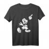 Mickey Mouse Hey You Silhouette T-Shirt – Lizenzprodukt zum HapPanda für Disney-Fans