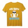Lustiges Alpaka mit Mittelfinger T-Shirt – Für Schwarzhumor-Fans, Menschenhasser & Rebellisches Humor-Shirt