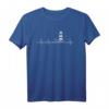 Ostsee & Nordsee Leuchtturm Herzschlag T-Shirt – Für Meerliebhaber und Küstenurlauber auf Usedom, Rügen & Sylt