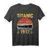 Retro Titanic 1912 Kreuzfahrtschiff Vintage Schiff T-Shirt – Perfekt für Schiffsliebhaber, Geburtstag & Weihnachten