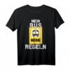 Mein Bus meine Regeln - Lustiges Busfahrer Geschenk T-Shirt für Busfahrer und Busfahrerinnen zu Weihnachten und Geburtstag