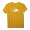 LKW-Fahrer Fernfahrer Herzschlag Linien T-Shirt – Coole Geschenkidee für Trucker und LKW-Fahrer mit Herz