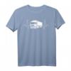 LKW-Fahrer Fernfahrer Herzschlag Linien T-Shirt – Coole Geschenkidee für Trucker und LKW-Fahrer mit Herz
