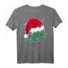 Frohe Weihnachten T-Shirt mit Schnee, Weihnachtsbaum und Rentier - Festliches Design für Kinder, Damen und Herren zur Weihnachtszeit
