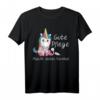 Gutes Karma Pflegekräfte T-Shirt - Einhorn Geschenk für Krankenschwestern, Altenpfleger & Pflegepersonal