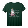 Gutes Karma Pflegekräfte T-Shirt - Einhorn Geschenk für Krankenschwestern, Altenpfleger & Pflegepersonal