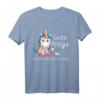 Gutes Karma Pflegekräfte T-Shirt - Einhorn Geschenk für Krankenschwestern, Altenpfleger & Pflegepersonal