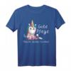 Gutes Karma Pflegekräfte T-Shirt - Einhorn Geschenk für Krankenschwestern, Altenpfleger & Pflegepersonal
