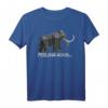 Lustiges Mammut Urzeit Geschenk Design T-Shirt - Perfekt für Dinosaurier- und Dino-Liebhaber, Nerds und Geeks zu Weihnachten & Geburtstag