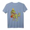 Weihnachtslichter Dinosaurier T-Rex Weihnachts-T-Shirt für Kinder und Erwachsene – Lustiges Weihnachtsgeschenk & Familienoutfit