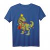 Weihnachtslichter Dinosaurier T-Rex Weihnachts-T-Shirt für Kinder und Erwachsene – Lustiges Weihnachtsgeschenk & Familienoutfit