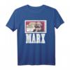 Karl Marx DDR Briefmarke T-Shirt – Kultmotiv für Marx-Fans, Historiker und Sammler, Lustiges Design für Männer und Frauen