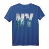 New York City Skyline T-Shirt - Iconisches NYC Grafik Shirt für Männer und Frauen, Perfekt als Souvenir oder Geschenk