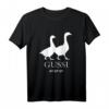 Gussi Ga Ga Ga Gussi Gang Funny Goose Meme T-Shirt - Lustiges Parodie Tier Motiv für Humor- und Meme-Fans