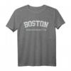 Vintage Boston Massachusetts Est. 1630 Souvenir T-Shirt - Patriotisches Geschenk für Familie, Freunde & Sportfans
