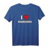 I LOVE BRAUNSCHWEIG Deutschland & Europa T-Shirt mit rotem Liebesherz – Klassisches Design für Stadt- und Reiseliebhaber