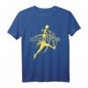 Braunschweig Basketball Fan Support Löwen Arena T-Shirt in Blau-Gelb - Geschenk für Fans, Supporter und Vereinsmitglieder
