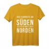 Heimweg nach Norden lustiges Norddeutschland T-Shirt - Funny Spruch für Hamburg, Schleswig-Holstein & Nordfriesland Fans
