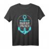 Moin Ihr Spacken Anker Kapitän Meer Lustig Langarmshirt – Perfektes Geschenk für Seemänner, Matrosen & Hafenfans
