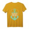 Moin Ihr Spacken Anker Kapitän Meer Lustig Langarmshirt – Perfektes Geschenk für Seemänner, Matrosen & Hafenfans