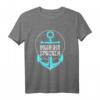 Moin Ihr Spacken Anker Kapitän Meer Lustig Langarmshirt – Perfektes Geschenk für Seemänner, Matrosen & Hafenfans