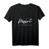 Damen Moin Norddeutschland Nordlicht T-Shirt mit V-Ausschnitt – Perfektes Geschenk für Norddeutsche und Nordlicht-Fans
