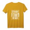 Straight Outta Bremen T-Shirt - Lustiges Stadtmotiv für Norddeutschland-Fans, Geburtstags- & Weihnachtsgeschenk für Bremen-Liebhaber