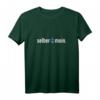 Damen Norddeutschland T-Shirt mit V-Ausschnitt - Nordlicht Motiv, perfektes Geschenk für Norddeutsche aus Hamburg, Bremen, Kiel & mehr