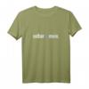 Damen Norddeutschland T-Shirt mit V-Ausschnitt - Nordlicht Motiv, perfektes Geschenk für Norddeutsche aus Hamburg, Bremen, Kiel & mehr