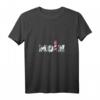 Damen Moin Moin Leuchtturm T-Shirt – Maritimes Geschenk für Norden, Meer, Urlaub & Nordsee-Liebhaber mit V-Ausschnitt