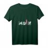 Damen Moin Moin Leuchtturm T-Shirt – Maritimes Geschenk für Norden, Meer, Urlaub & Nordsee-Liebhaber mit V-Ausschnitt