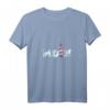 Damen Moin Moin Leuchtturm T-Shirt – Maritimes Geschenk für Norden, Meer, Urlaub & Nordsee-Liebhaber mit V-Ausschnitt