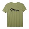 Moin Norddeutschland Nordlicht T-Shirt – Perfektes Geschenk für Norddeutsche aus Hamburg, Bremen, Kiel und mehr