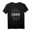 2850 Bremerhaven Alte Postleitzahl Vintage Stadtshirt - Lässiges Retro Stadtshirt für Bremerhaven Fans
