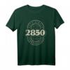 2850 Bremerhaven Alte Postleitzahl Vintage Stadtshirt - Lässiges Retro Stadtshirt für Bremerhaven Fans