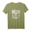 Meer Küsten-Liebe - MOIN BREMERHAVEN T-Shirt mit Anker für Nordlichter, Bremerhaven Fans & Urlauber an der Nordsee