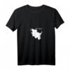 Damen T-Shirt mit V-Ausschnitt 'to hus. Schleswig-Holstein' – Witziges plattdeutsches Design als Geschenk für Nordsee- und Ostseeküsten-Fans