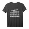 Ich habe eine verrückte Schwester Bruder T-Shirt - Lustiges Geschenk für Weihnachten, Geburtstag oder Vatertag
