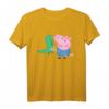 Kinder George Pig & Dino T-Shirt - Bequemes, langlebiges Kindershirt mit beliebten Charakteren