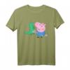 Kinder George Pig & Dino T-Shirt - Bequemes, langlebiges Kindershirt mit beliebten Charakteren